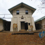 Nelson Island Registration Building, where the slaves were registered. Built in 1802 by the African slaves. Nelson Island Registration Building