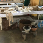 Art work at Moruga Cocoa Chocolate Museum. Moruga Cocoa Chocolate Museum.